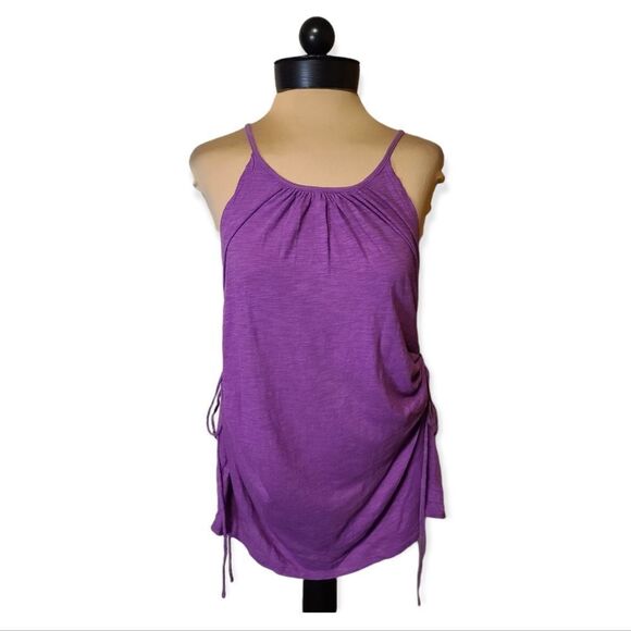 Victoria's Secret Purple Drawstring Tank Small - Picture 1 of 4